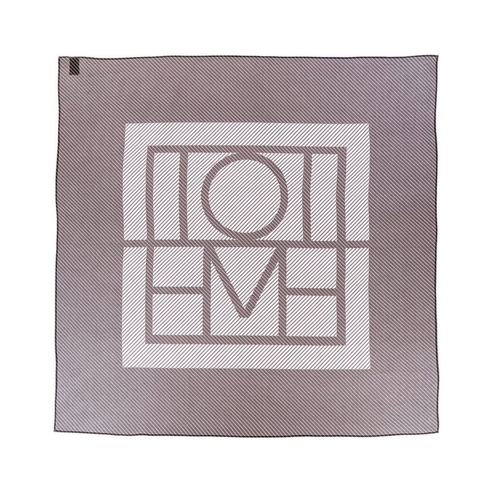 Toteme Monogram Silk Scarf